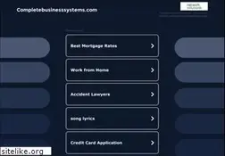 Sites similar to completebusinesssystems.com
