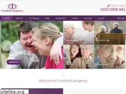 Sites similar to completecareagency.co.uk