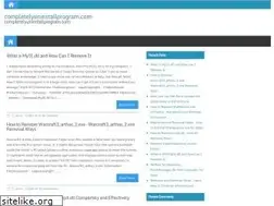 Sites similar to completelyuninstallprogram.com