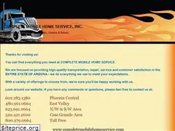 Sites similar to completemobilehomeservice.com