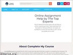 Sites similar to completemycourse.com