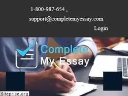 Sites similar to completemyessay.com