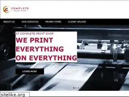 Sites similar to completeprintshop.com