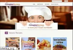 Sites similar to completerecipes.com