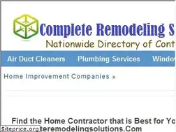 Sites similar to completeremodelingsolutions.com