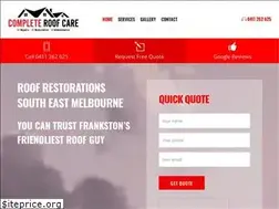 Sites similar to completeroofcare.com.au