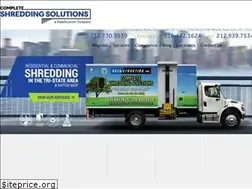 Sites similar to completeshreddingsolutions.com