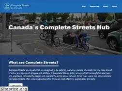 Sites similar to completestreetsforcanada.ca