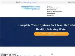 Sites similar to completewater.net