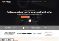 Sites similar to completewritingsolutions.com