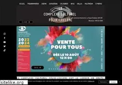 Sites similar to complexeculturelfelixleclerc.com
