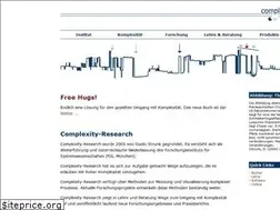 Sites similar to complexity-research.com
