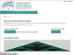 Sites similar to complexityexplorer.org
