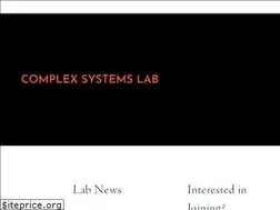 Sites similar to complexsystemsupenn.com