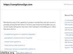 Sites similar to compliance2go.com