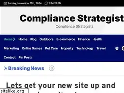 Sites similar to compliancestrategists.com