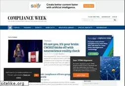 Sites similar to complianceweek.com