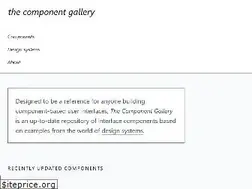 Sites similar to component.gallery