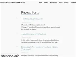 Sites similar to componentsprogramming.com