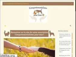 Sites similar to comportementalistespourtous.org