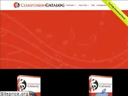 Sites similar to composercatalog.com