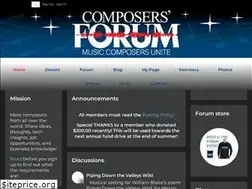 Sites similar to composersforum.ning.com