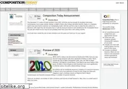 Sites similar to compositiontoday.com