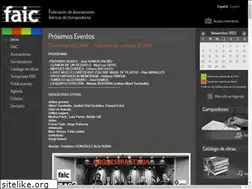 Sites similar to compositoresfaic.com