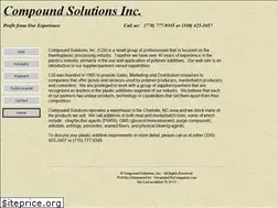 Sites similar to compound-solutions.com