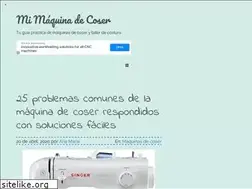 Sites similar to comprarmimaquinadecoser.com