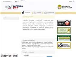 Sites similar to compraspara.pa.gov.br