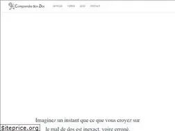 Sites similar to comprendresondos.fr