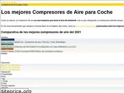 Sites similar to compresordeaireparacoche.com