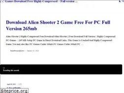 Sites similar to compressedtogame.blogspot.com