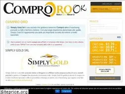 Sites similar to comprooro-ok.it