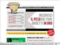 Sites similar to comprooro123.it