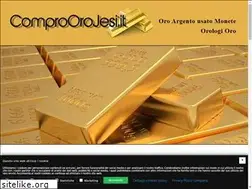 Sites similar to comproorojesi.it