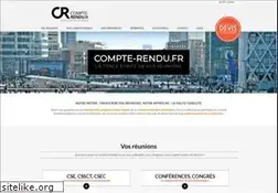 Sites similar to compte-rendu.fr