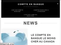 Sites similar to compteenbanque.net