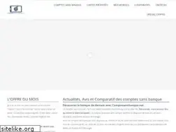 Sites similar to comptesansbanque.net