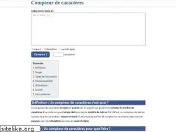 Sites similar to compteur-de-caracteres.com