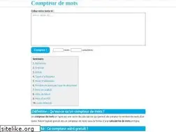 Sites similar to compteur-de-mots.net