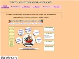 Sites similar to comptoiranimalier.com