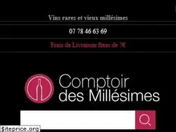 Sites similar to comptoirdesmillesimes.com