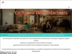 Sites similar to comptoirdesredacteurs.fr