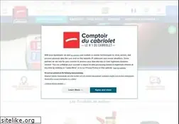 Sites similar to comptoirducabriolet.com