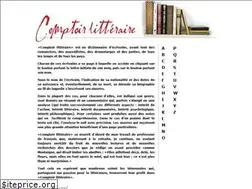 Sites similar to comptoirlitteraire.com