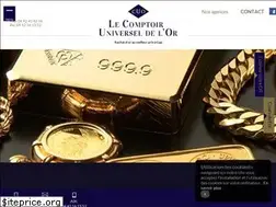 Sites similar to comptoiruniverseldelor.com