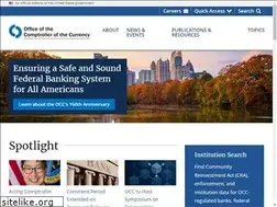 Sites similar to comptrollerofthecurrency.gov