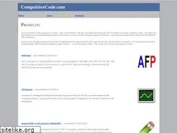 Sites similar to compulsivecode.com